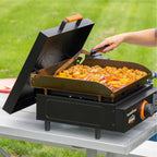 17" Griddle with Hard Cover Bundle