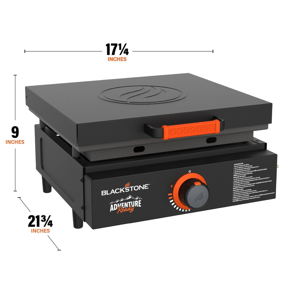 17" Griddle with Hard Cover Bundle