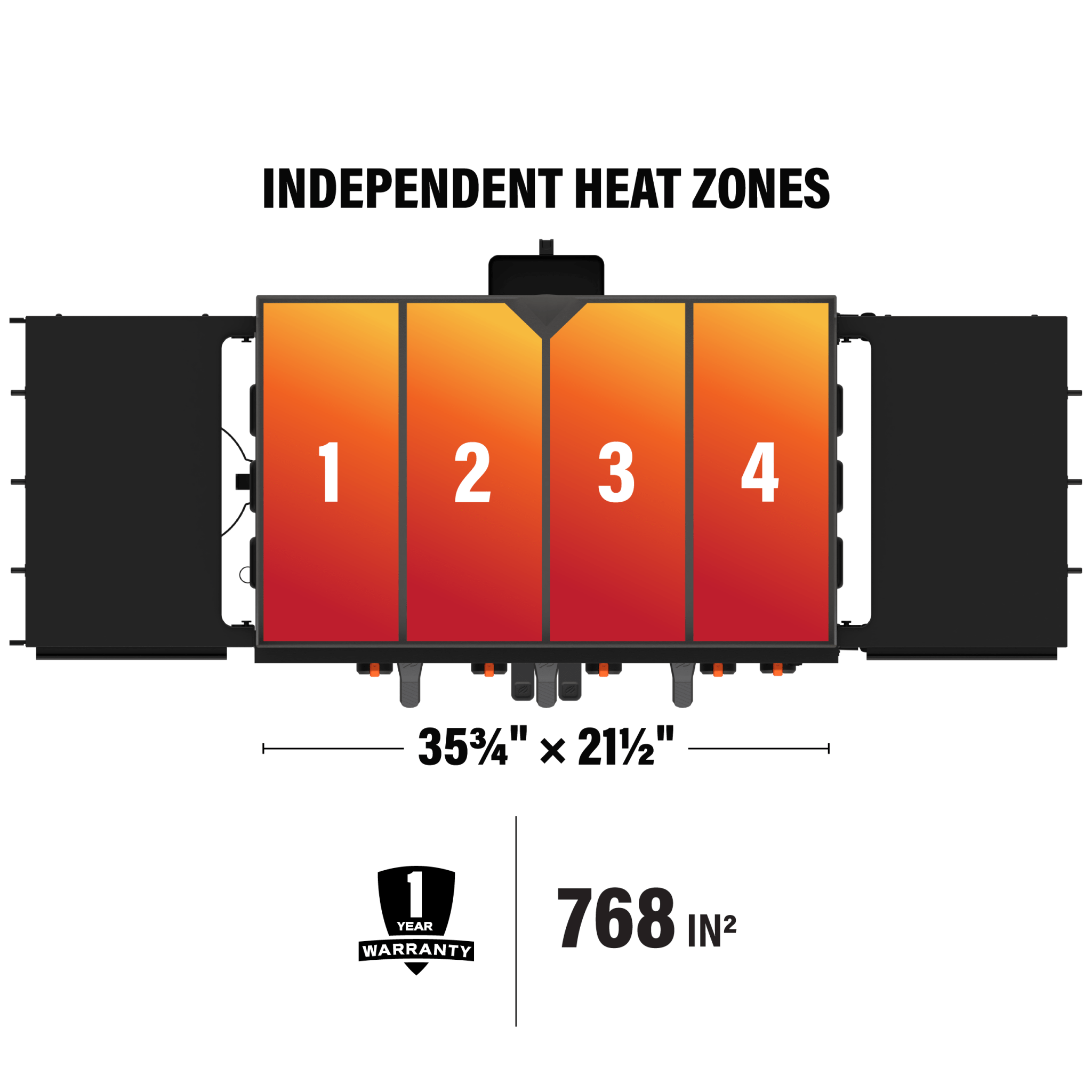 36" Griddle Airfryer Combo Bundle