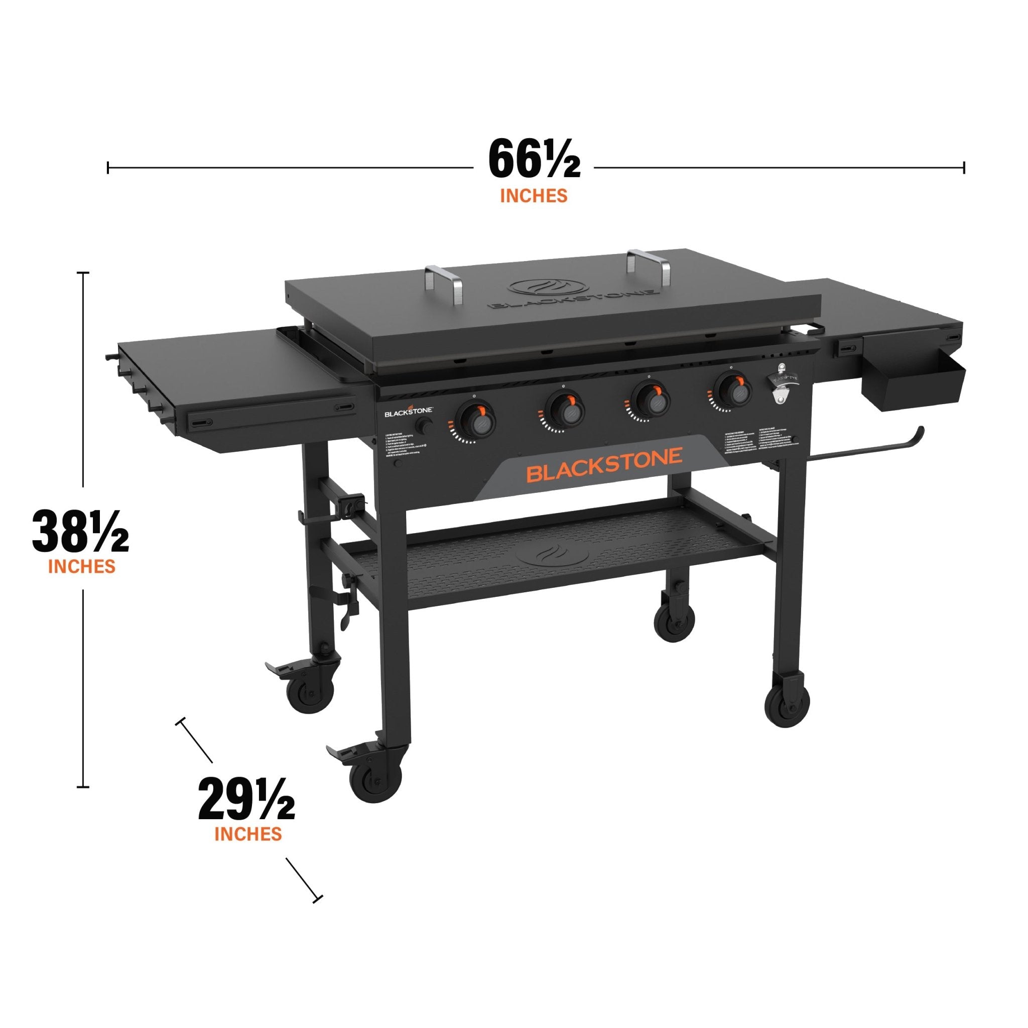 36" Griddle with Hard Cover