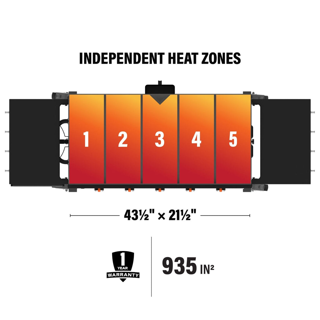 Original 44” Griddle with Hard Cover