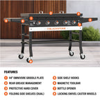 Original 44” Griddle with Hard Cover